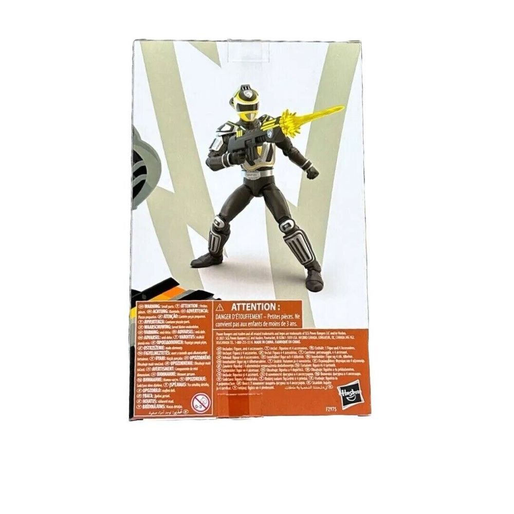 Power Rangers Lightning Collection SPD A-Squad Yellow Ranger Action Figure New - Picture 3 of 3